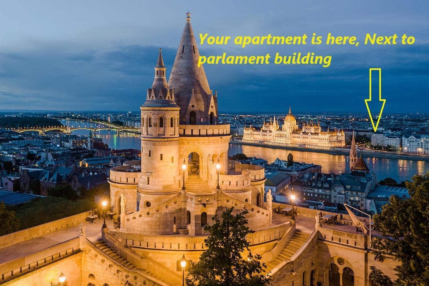 בודפשט Chain Bridge Apartment מראה חיצוני תמונה